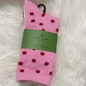 NWT Kate Spade Three Pack of Crew Socks